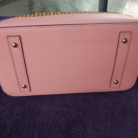 Dooney and Bourke woven Beacon Satchel - Picture 3 of 10